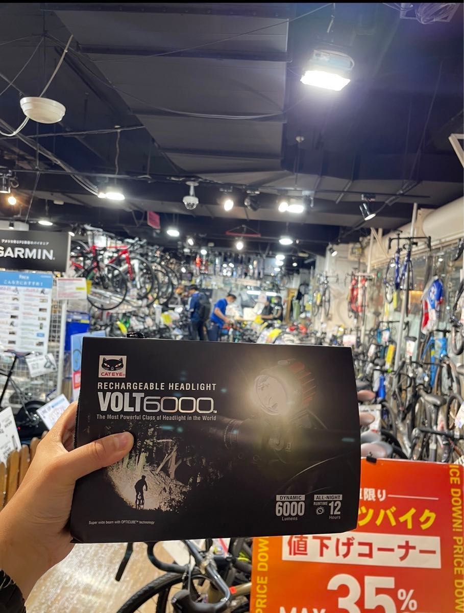 キャットアイcateyeボルト6000(volt6000volt1700volt800volt400 キャットアイcateyeボルト6000(volt6000volt1700volt800volt400