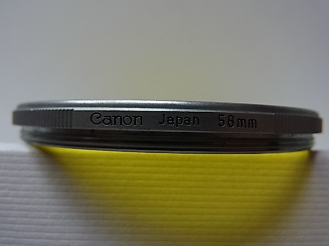 送料94円～　銀枠　CANON　キャノン　SY50.2C　58mm　管理no.1　silver枠色_画像2