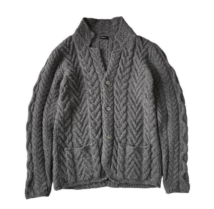 Bibian 比比昂- AW2011 JILSANDER by RAF cable cardigan ジルサンダー 