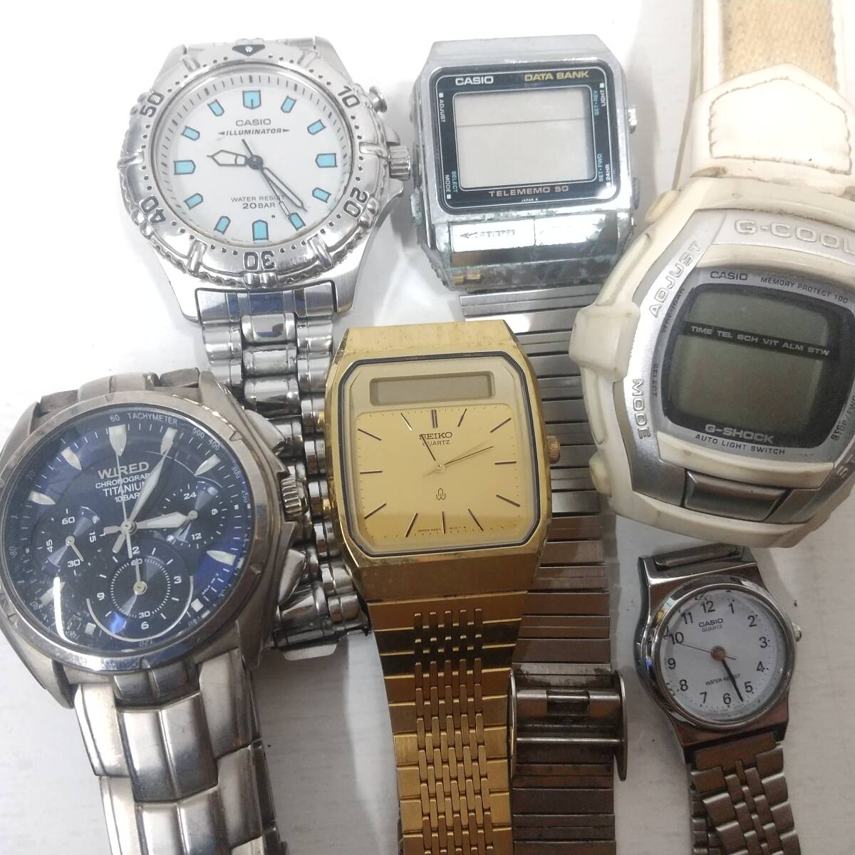 1939 腕時計等 大量 まとめ売り 100本以上 SEIKO CITIZEN CASIO その他 ジャンク品の画像7