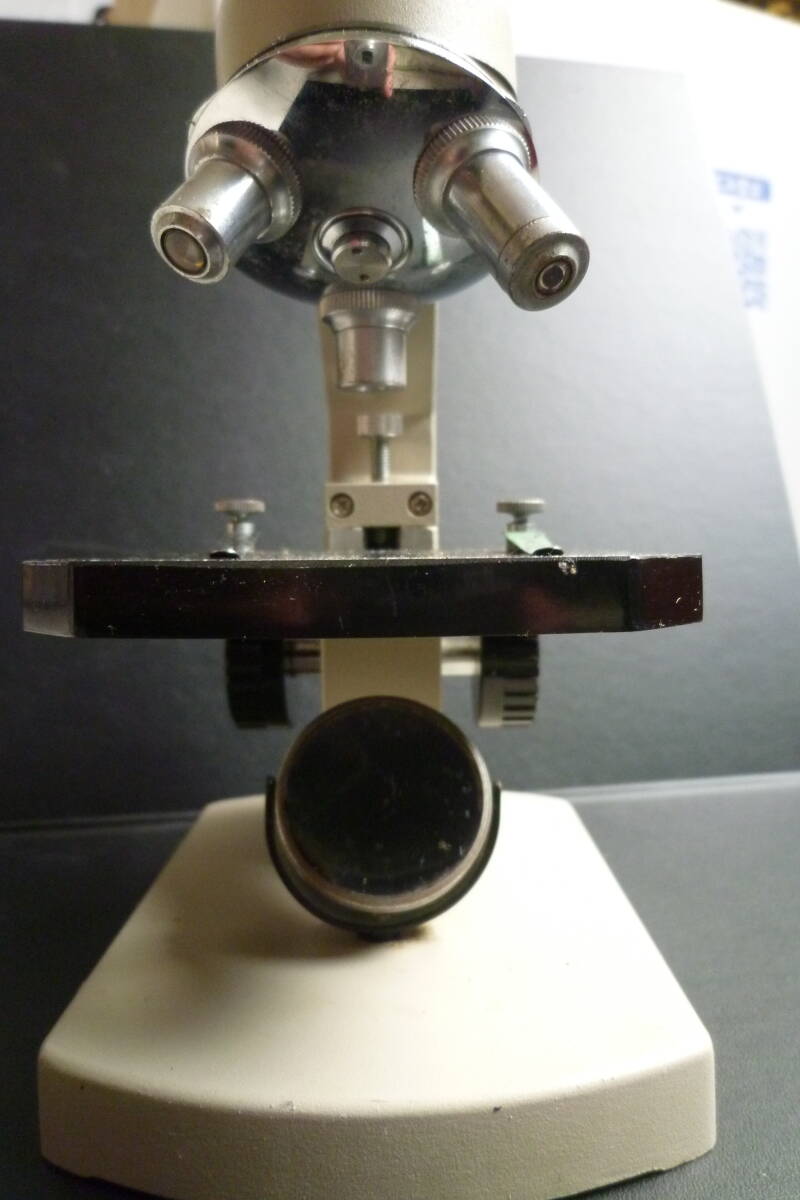 UCHIDA 内田洋行 顕微鏡 接眼レンズ 10x 対物レンズ 30 10 5 _画像7