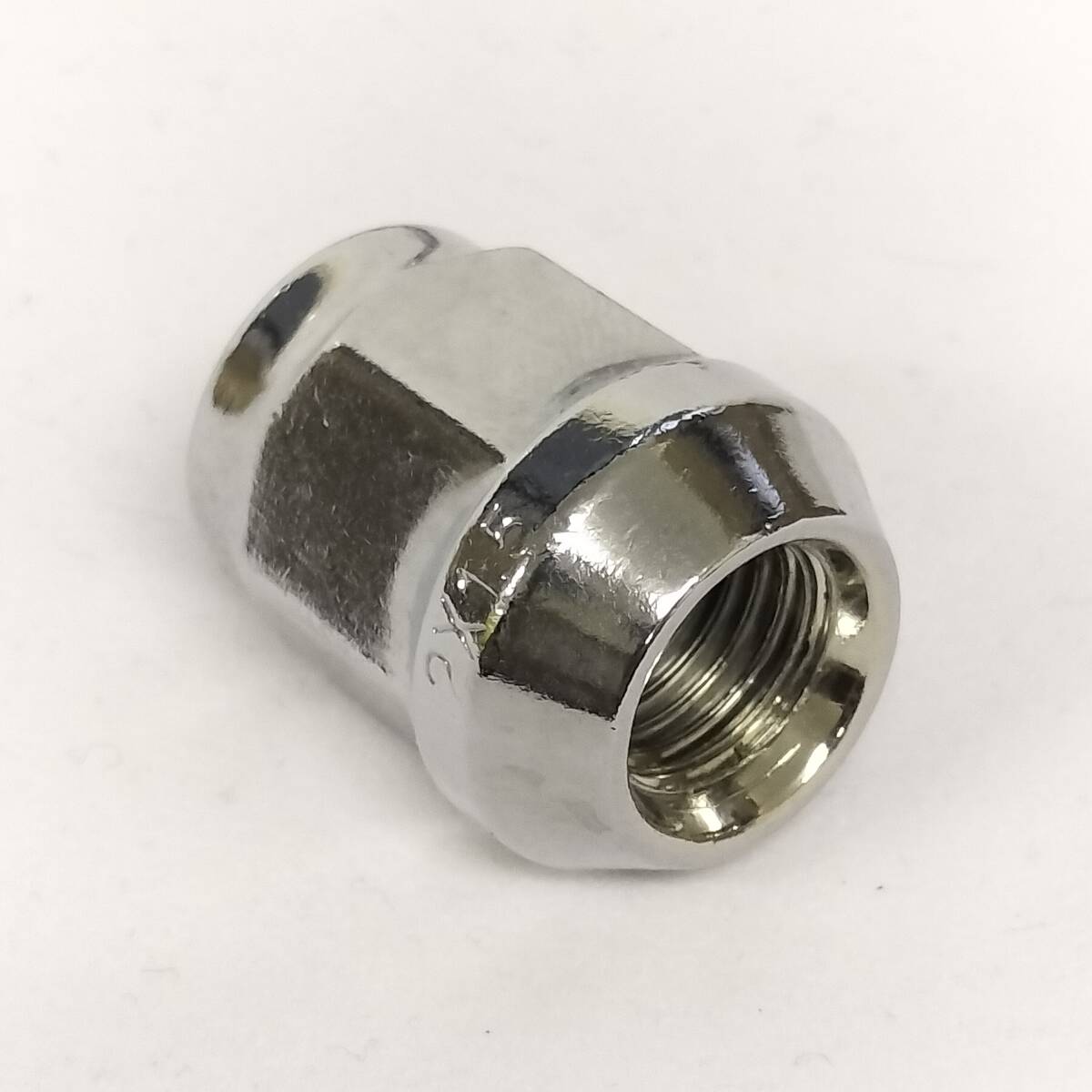 ホイールナット M12xP1.5 19HEX 27ｍｍ メッキ 袋ショートタイプ 16個セット トヨタ ホンダ マツダ ミツビシ ダイハツ など 〈2816〉③の画像3