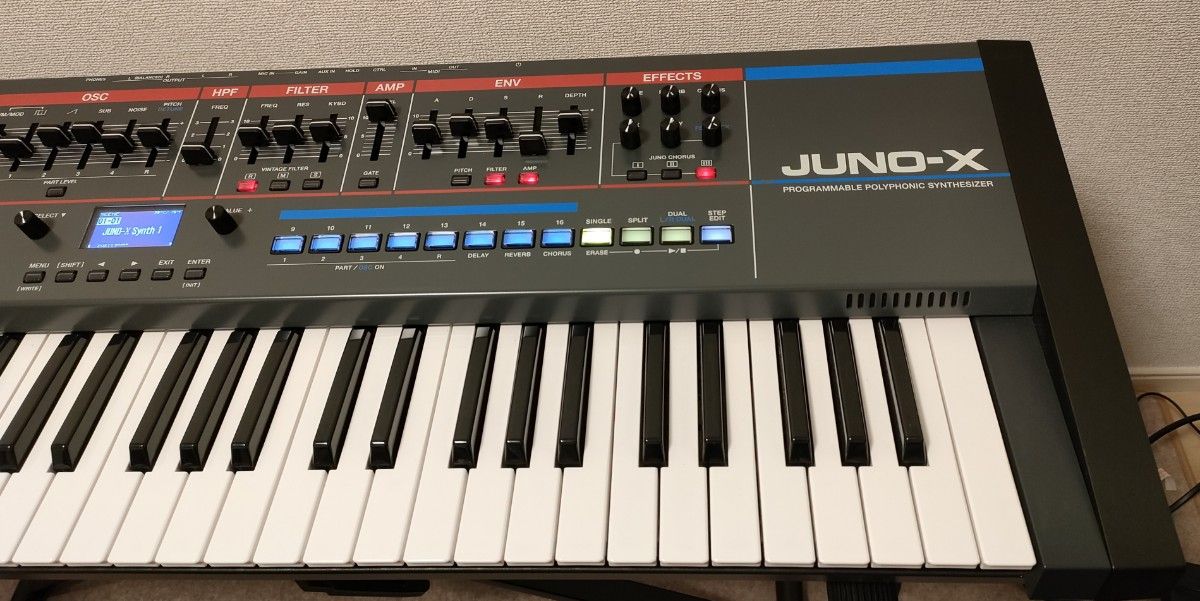 Roland JUNO-X　POLYPHONIC SYNTHESIZER