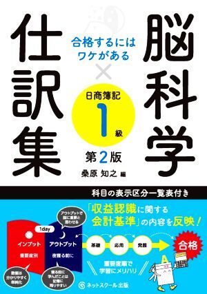 脳科学×仕訳集　日商簿記１級　第２版 合格するにはワケがある／桑原知之(編者)_画像1