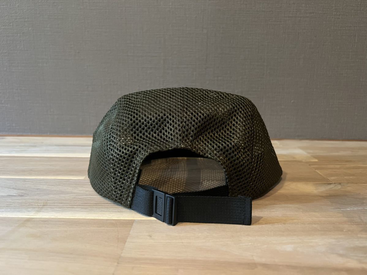 5パネルメッシュジェットキャップ 新品 未使用 5panel jet mesh cap カーキ khaki フリーサイズ 無地 ミニマルデザイン minimal design UL_画像3