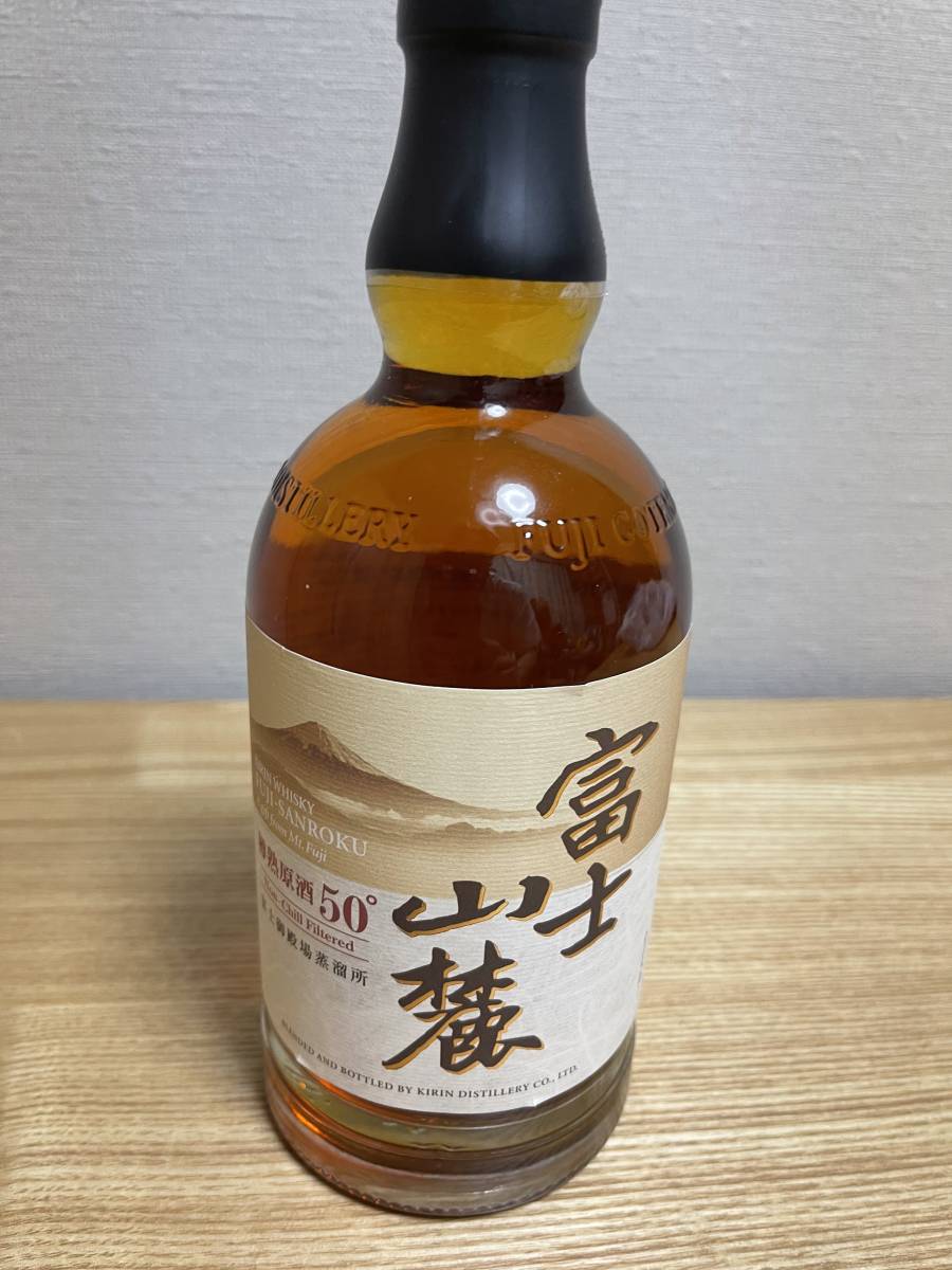 ★未開封★ KIRIN WHISKY キリン ウイスキー 富士山麓 樽熟原酒 50% 700ml 富士御殿場蒸溜所 クリアボトル 酒の画像1