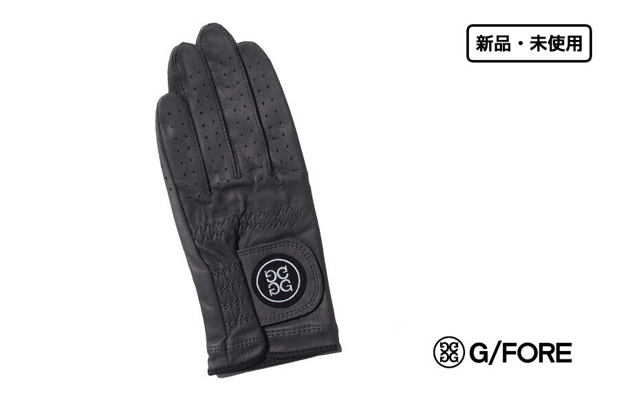  бесплатная доставка * новый товар l не использовался lji-foalG/FOREl Golf кожа перчатка женский LEFTl левый рука для перчатка lSlCHARCOAL