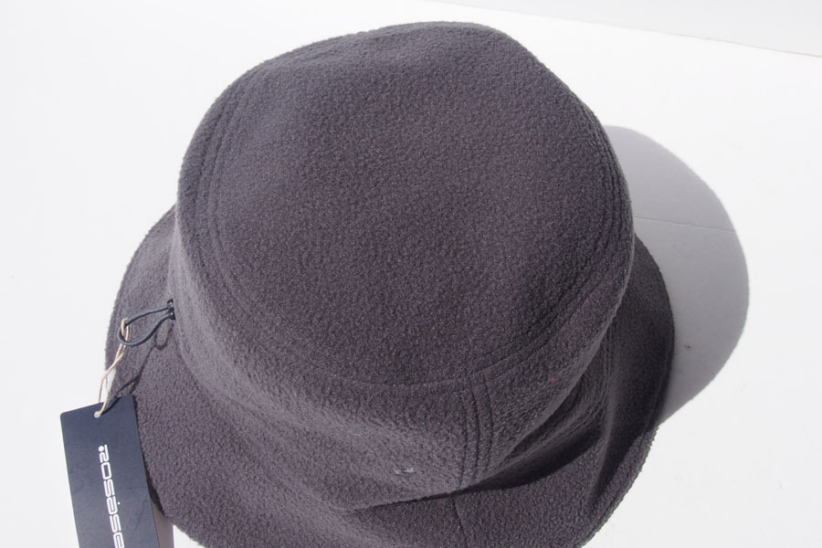  new goods l unused lrosa-senlRosasenl reversible bucket hat l Brown × gray 