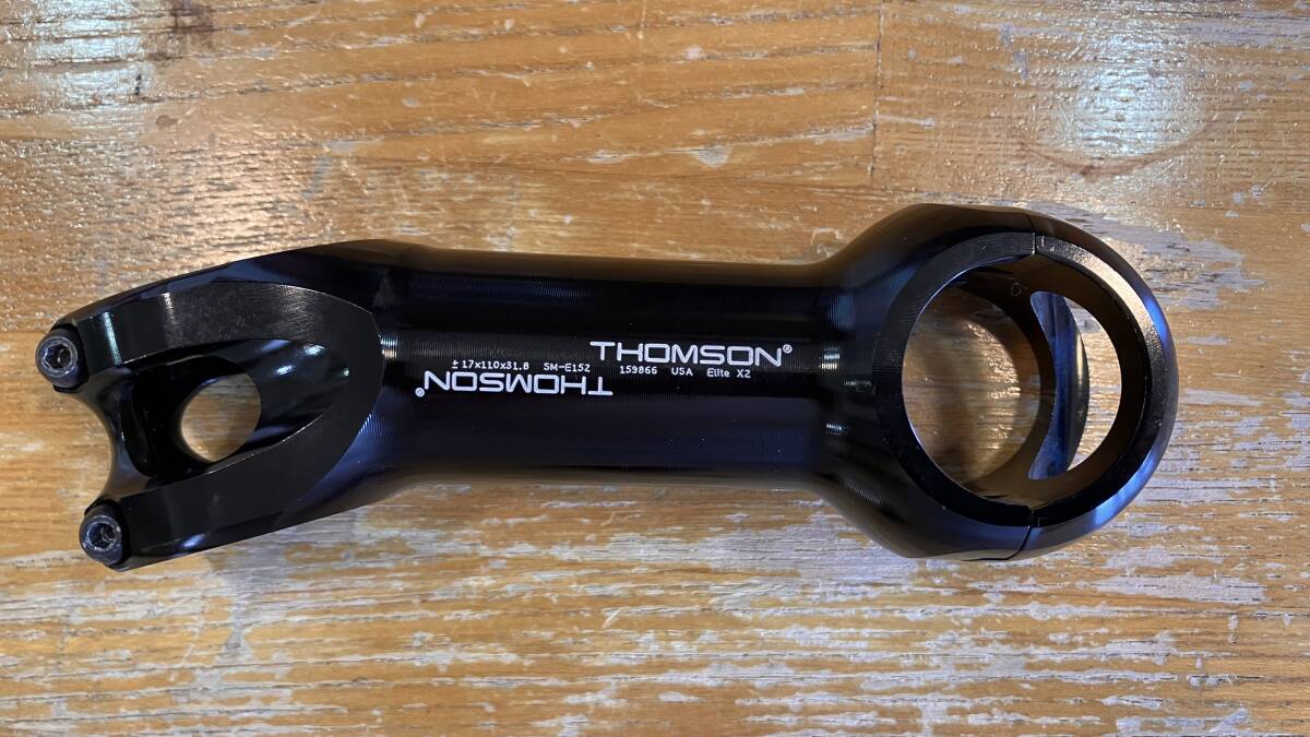 廃盤品 トムソン thomson elite X2 110mm 17° スペアボルト２本付き 美中古品の画像2