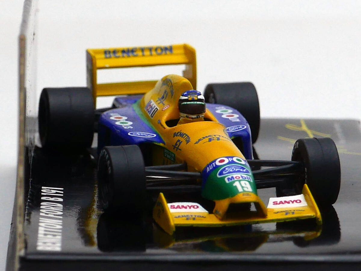 1/64 PMA ベネトン B191 #19 Ford F1GP 1991 M.Schumacher nr.04 Micro Champs MSC-641107_画像4