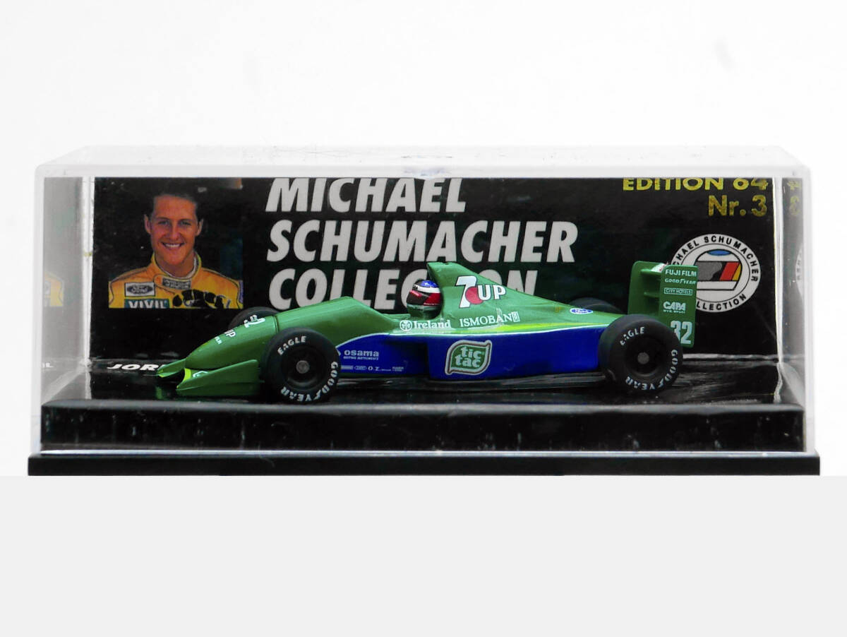 1/64 PMA ジョーダン 191 #32 フォード F1GP 1991 M.Schumacher nr.03 Micro Champs MSC-641103_画像1