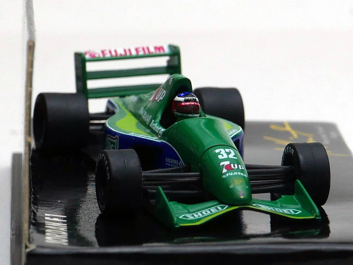 1/64 PMA ジョーダン 191 #32 フォード F1GP 1991 M.Schumacher nr.03 Micro Champs MSC-641103の画像4
