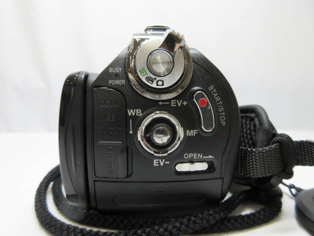 【20-83-200】YASHIKA ヤシカ CMOS FULL HD 1920×1080 10.0メガピクセル デジタルビデオカメラ バッテリー 5個付き_画像5