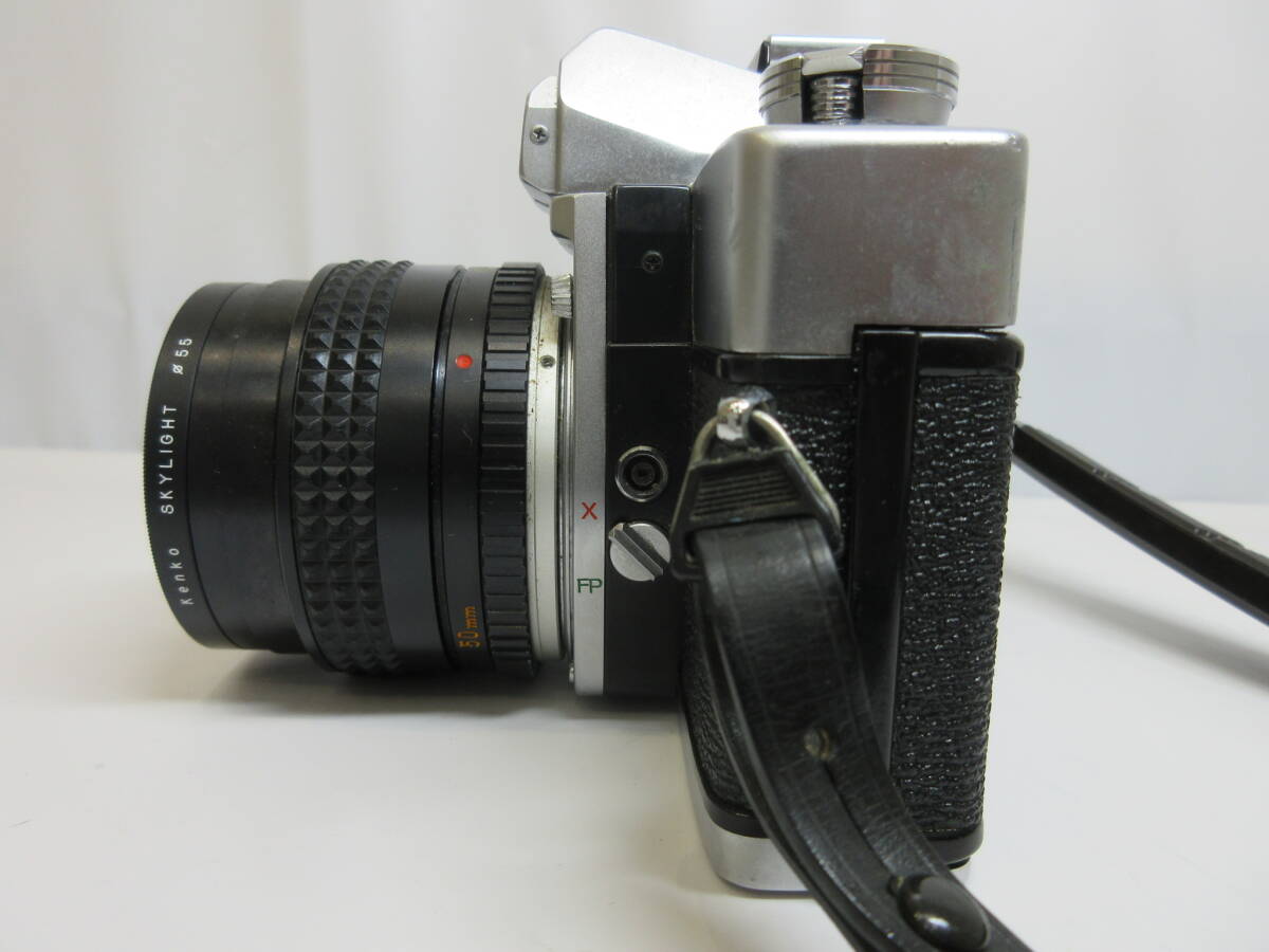 【20-54-500】MINOLTA ミノルタ SRT101 F=50mm 一眼レフ フィルムカメラ_画像9
