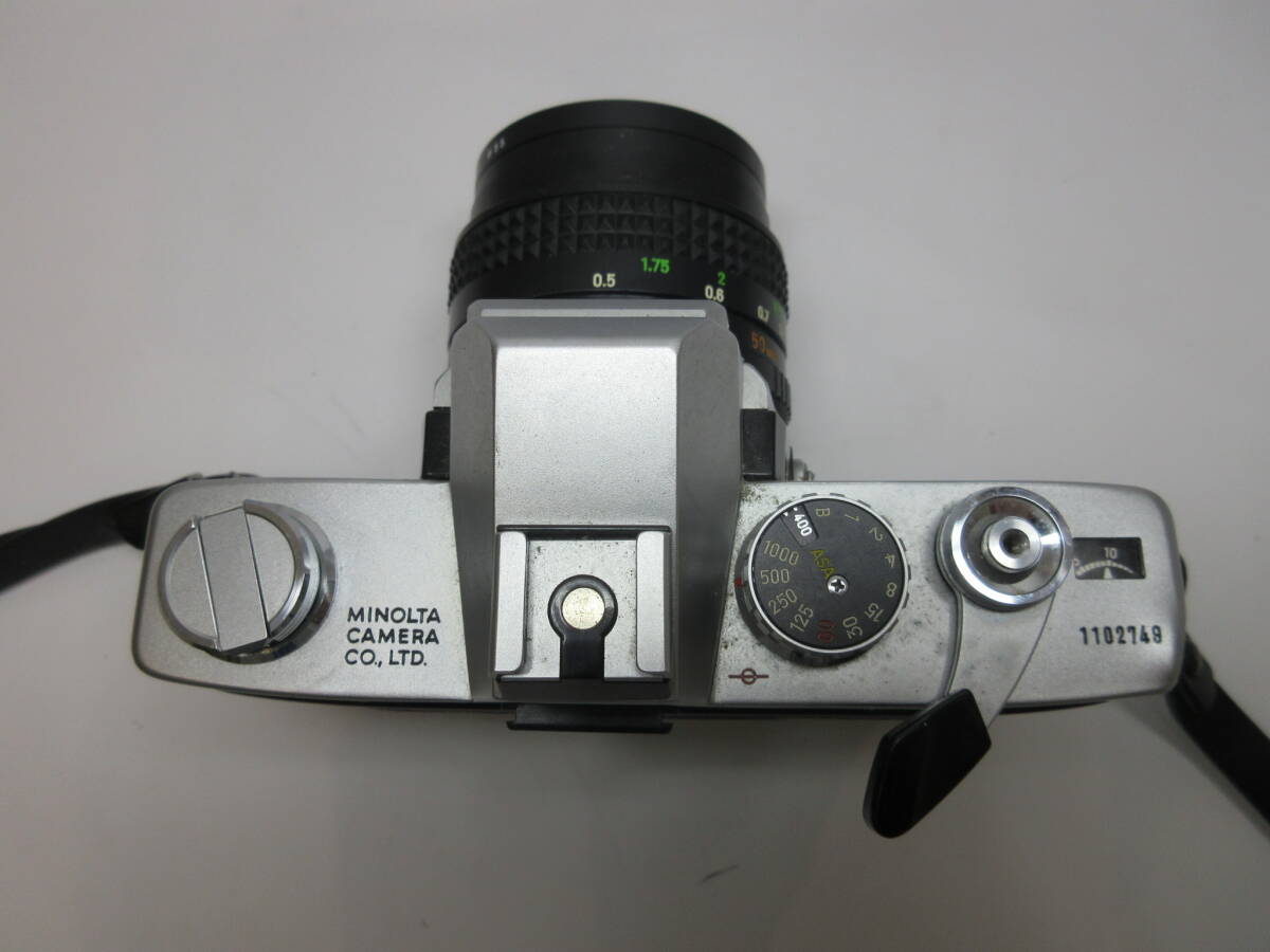 【20-54-500】MINOLTA ミノルタ SRT101 F=50mm 一眼レフ フィルムカメラ_画像3
