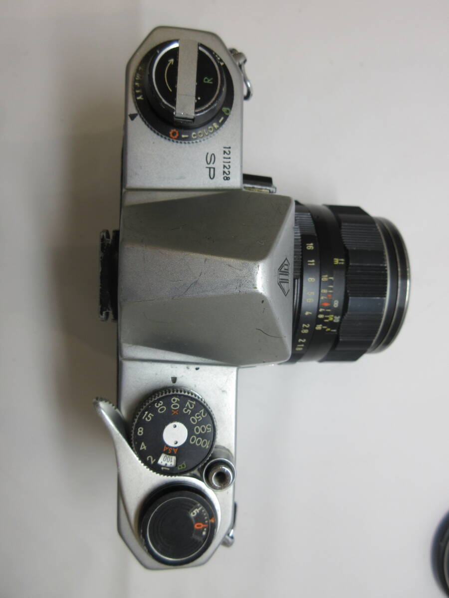 【20-71-500】ASAHI PENTAX SPOTMATIC SP アサヒ ペンタックス 1:1.8 55mm フィルムカメラの画像3