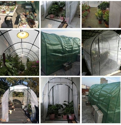 PE material 19mm made of stainless steel stand plastic greenhouse greenhouse green house garden house .. house 300cm×120cm×150cm