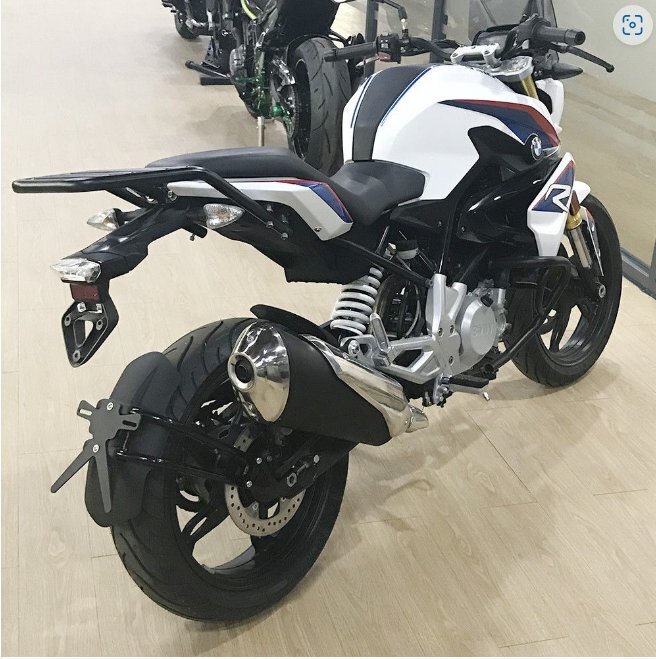 Bmw G310GS G310R 2017-2020 リア フェンダー タイヤハガー ナンバープレート ホルダー_画像5