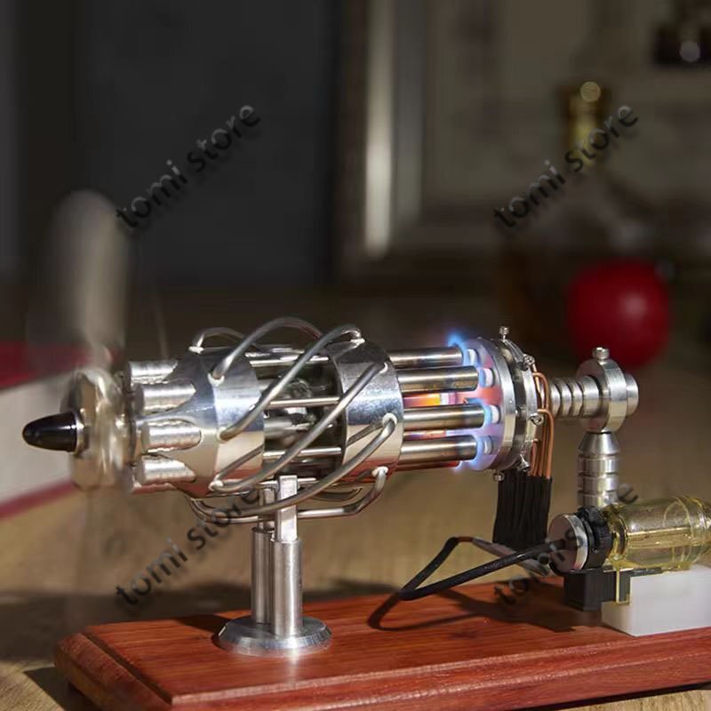 16 cylinder high temperature air sterling engine motor model physics education toy aircraft engine model inside . engine 