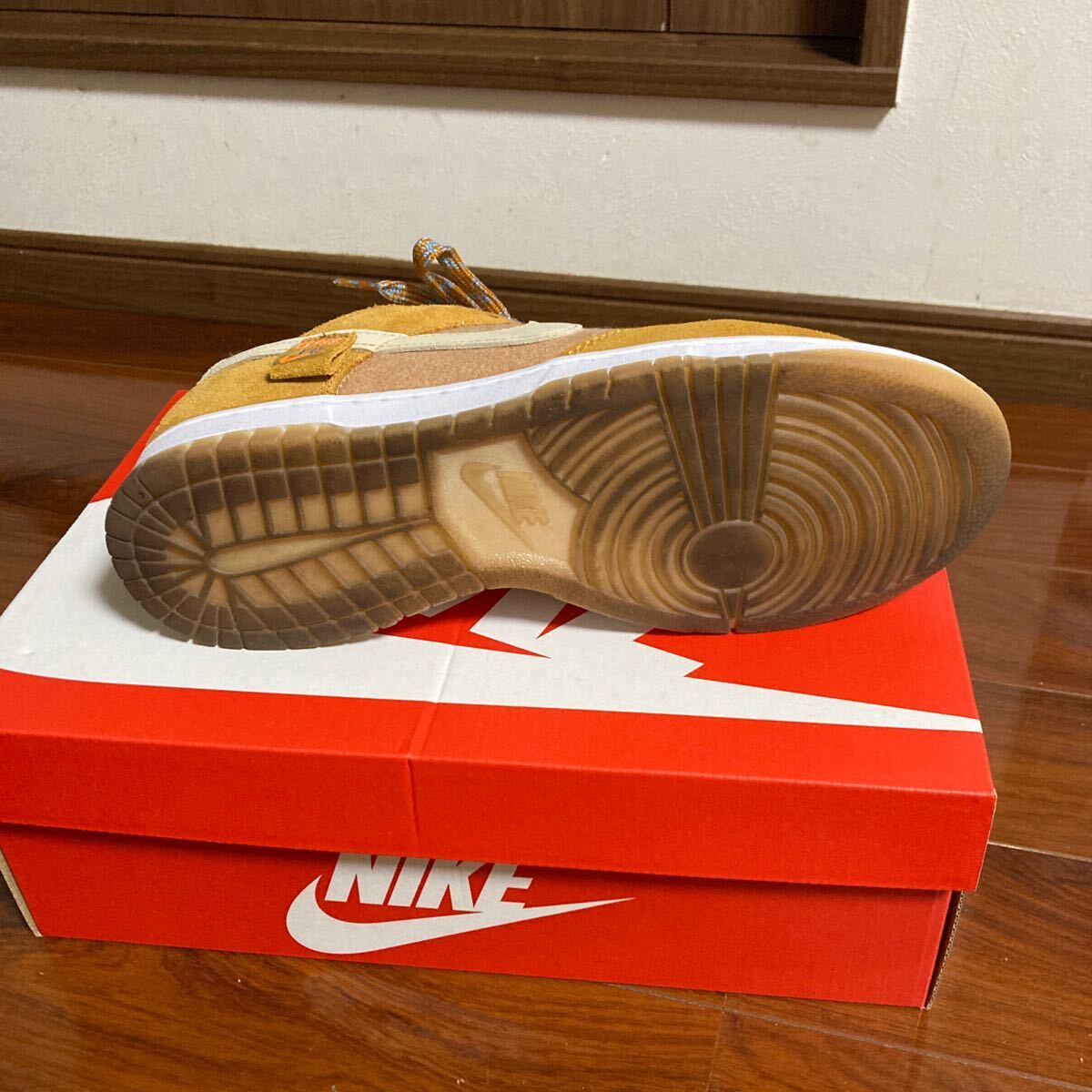 NIKE 2022 DUNK LOW SE TEDDY BEAR BROWN 28.5cm DZ5350-288 ナイキ ダンクロー テディベア ブラウン スニーカー の画像8