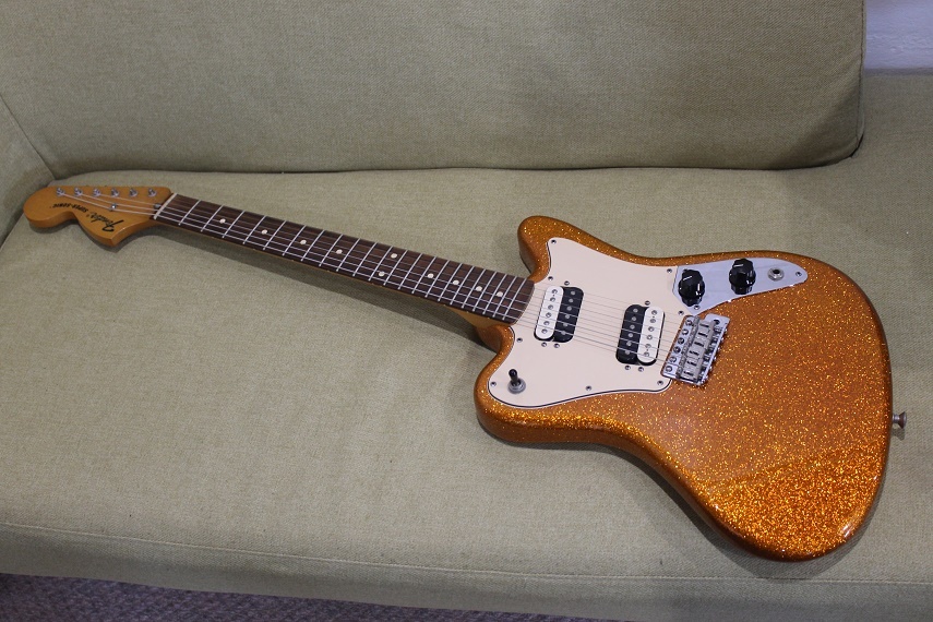 貴重! Fender Pawn Shop Super Sonic Sunfire Orange Flake_画像1