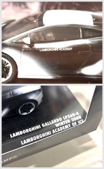 【未開封】MINICHAMPS ミニチャンプス ランボルギーニ ガヤルド 2006 ミニカー 1/43 Lamborghini Gallardo LP560-4 Winner2008の画像9