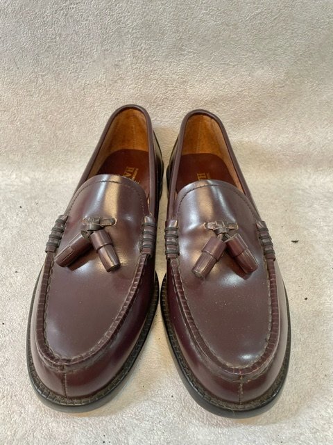 HARUTA Hal ta leather shoes Loafer 26.5.3E dark brown men's lady's usually using commuting work out around business going to school commuting school 