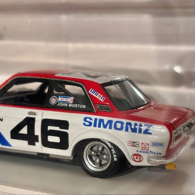 【未開封】KYOSHO 京商 ダットサン 510 BRE 1972年 SCCA 優勝車 #46 ミニカー 1/43スケール TSM124382コレクション インテリアの画像8