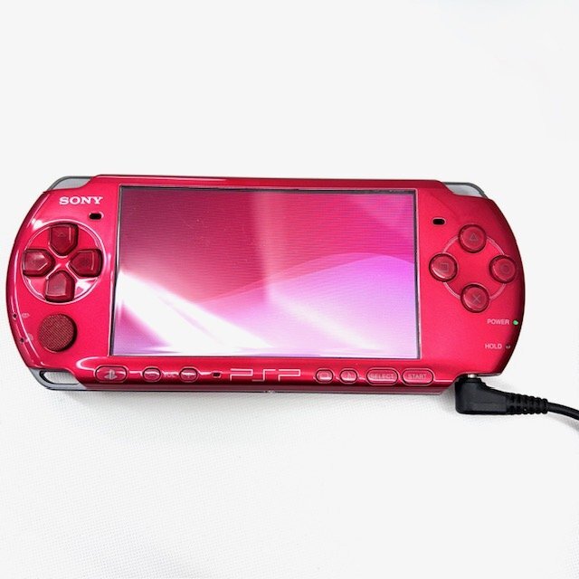 SONY ソニー PSP 本体 PlayStationポータブル PSP3000 ラディアントレッド 映像 ゲーム HMY_画像1