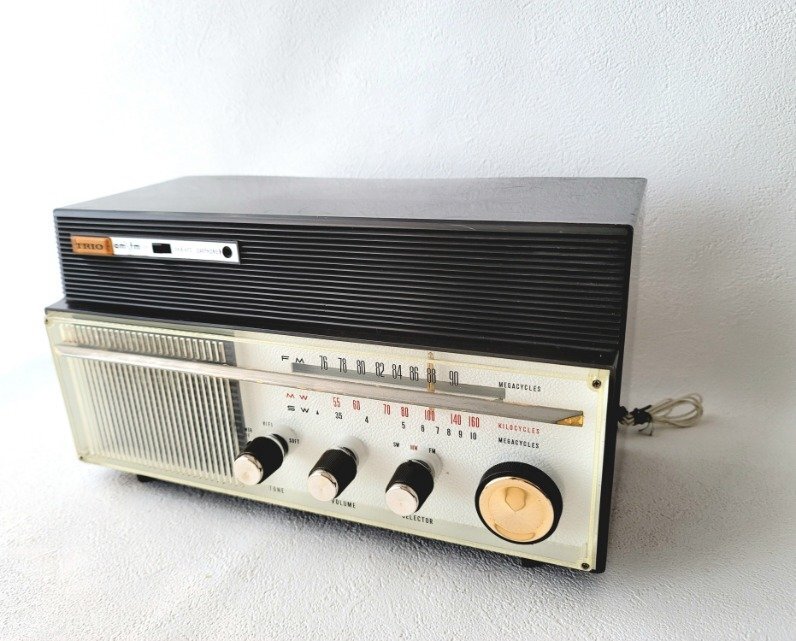 13600円 ◇希少◇ TRIO トリオ 真空管ラジオ FM255 AM/FM 3 13600円 ◇希少◇ TRIO トリオ 真空管ラジオ FM255 AM/FM 3