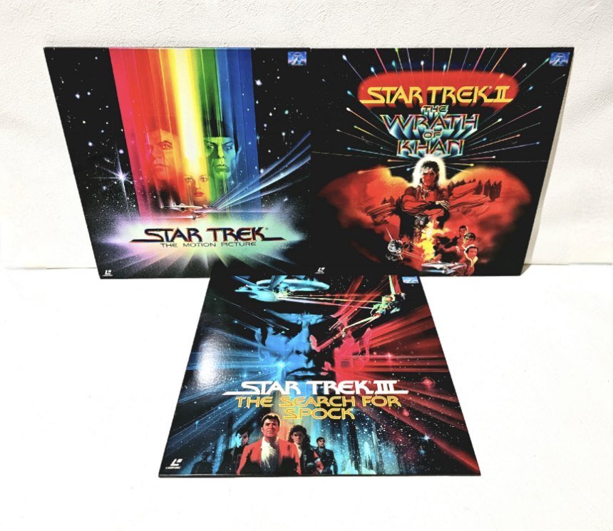 【ヴィンテージ】STAR TREK スタートレック コンプリートコレクション レーザーディスク 9枚組 LD 昭和 レトロ 当時物の画像5