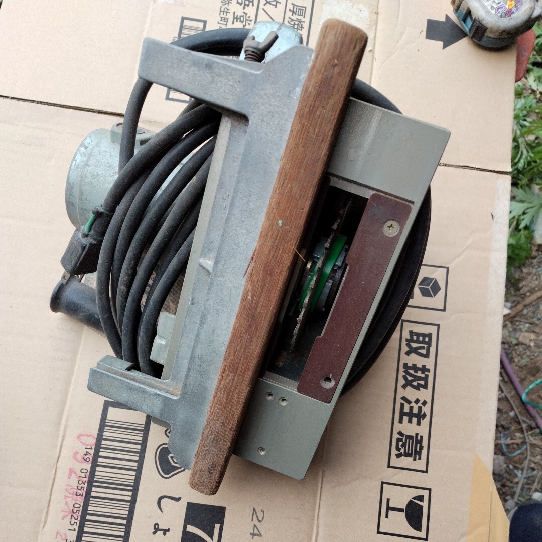 日立工機 ブレーキ付き小穴カッター　PG21BA 100V 21㎜　HITACHI 動作確認済み！他にも多数電動工具関係出品中です！ 溝切り_画像3