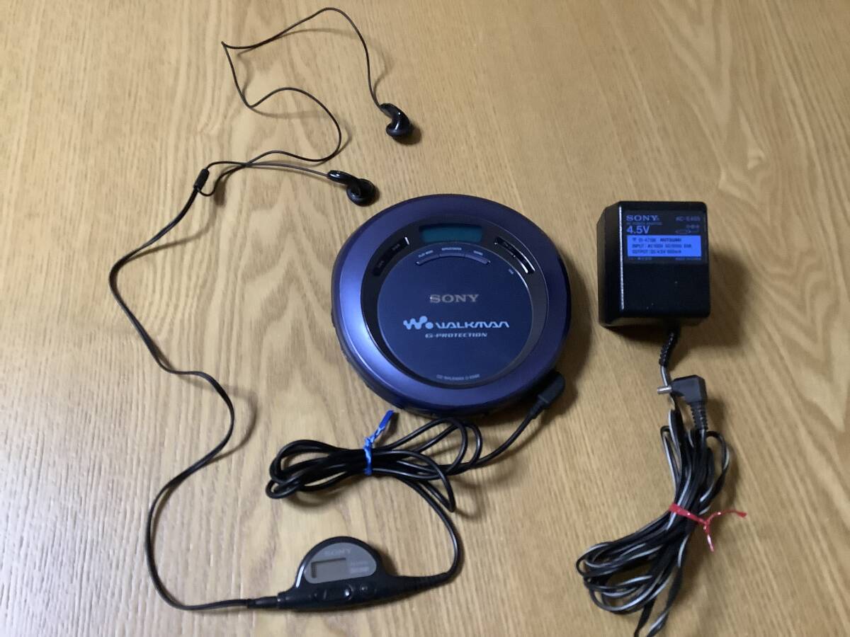 SONY・WALKMAN G-PROTECTION/CDウォークマン・D-E666_画像1