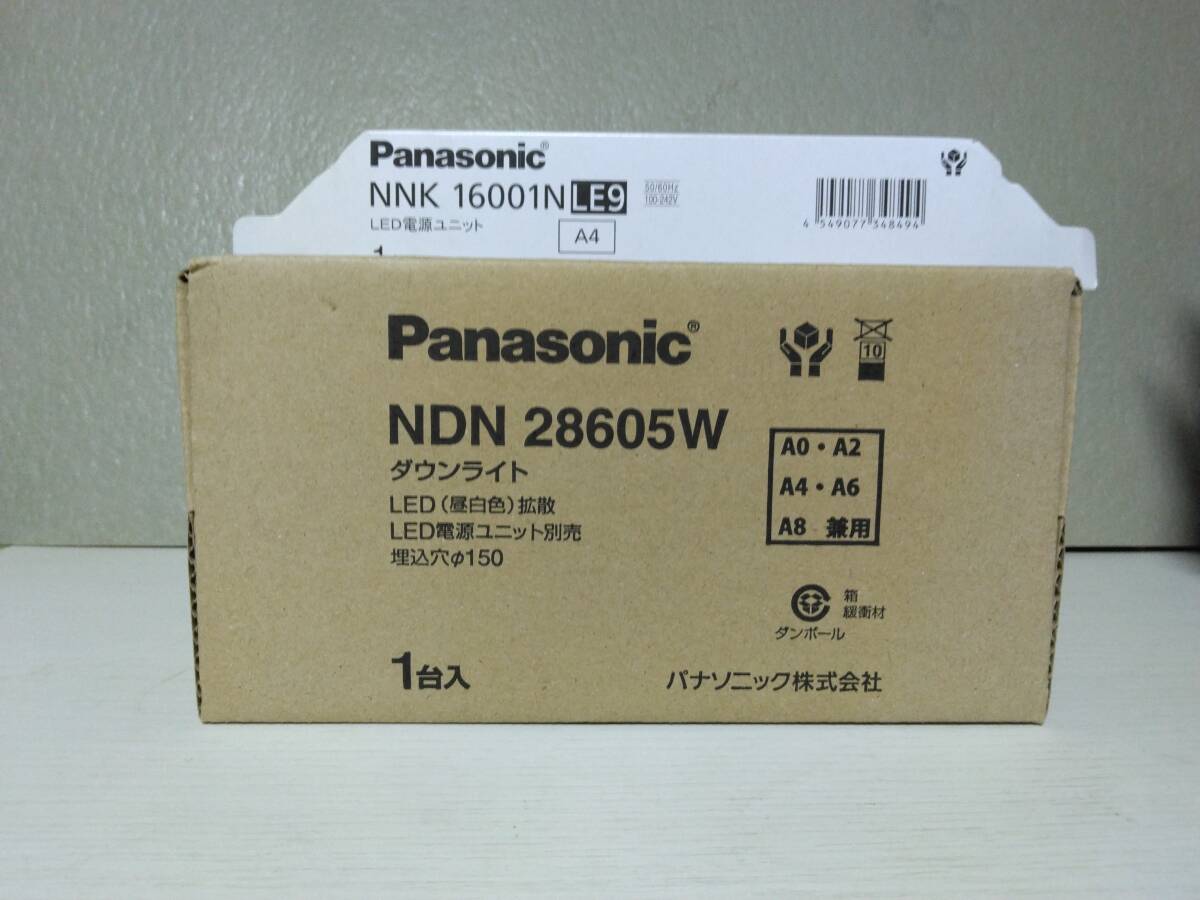 パナソニック(Panasonic) LED ダウンライト NDN28605W : 電源ユニットNNK16001NLE9 / 在庫7個 最終出品の画像1