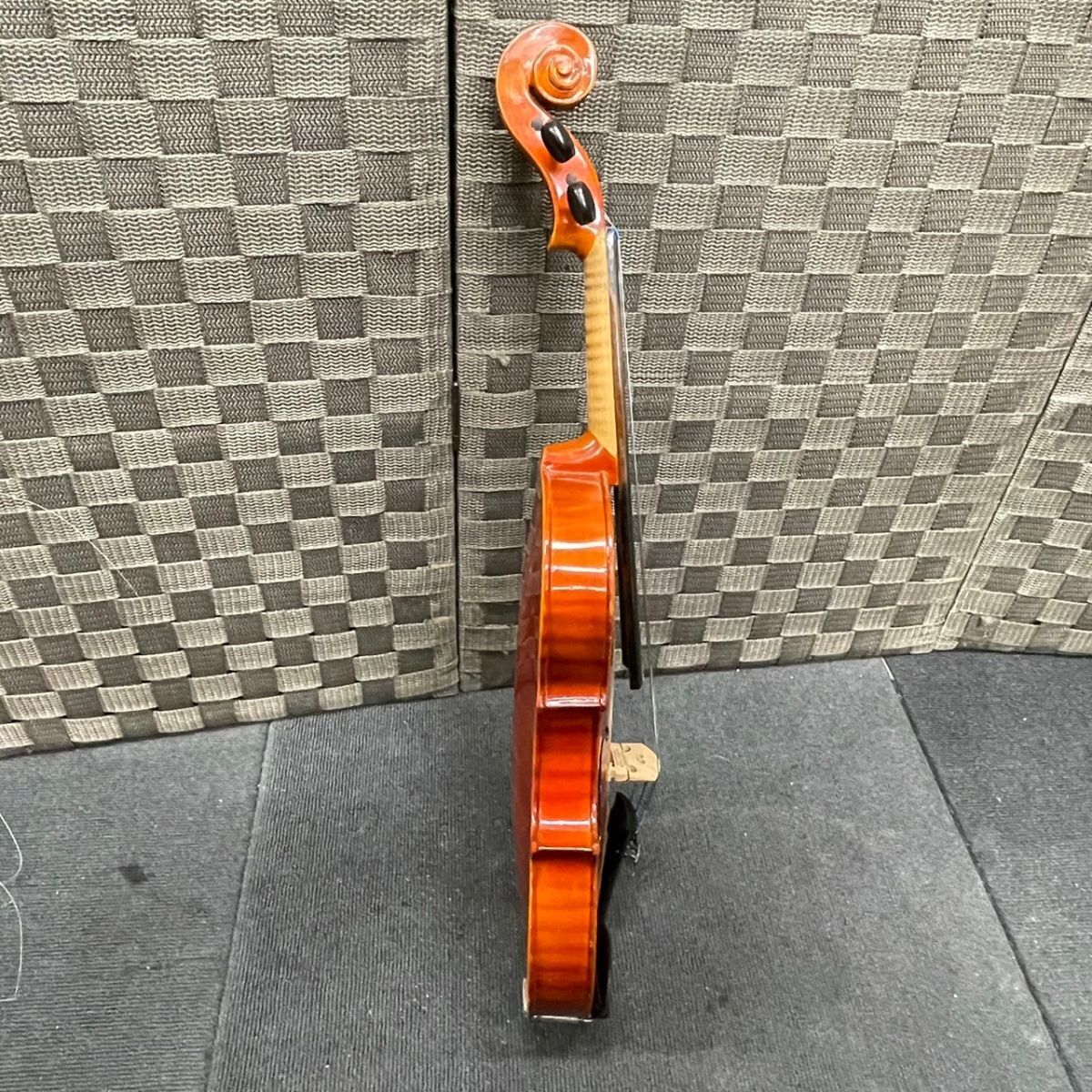 Y849-C4-1604 GEWA KARWENDEL 1987 VIOLIN ゲバ ヴァイオリン バイオリン 4弦 弦楽器 約全長52cm 弓/ハードケース付き ③の画像5