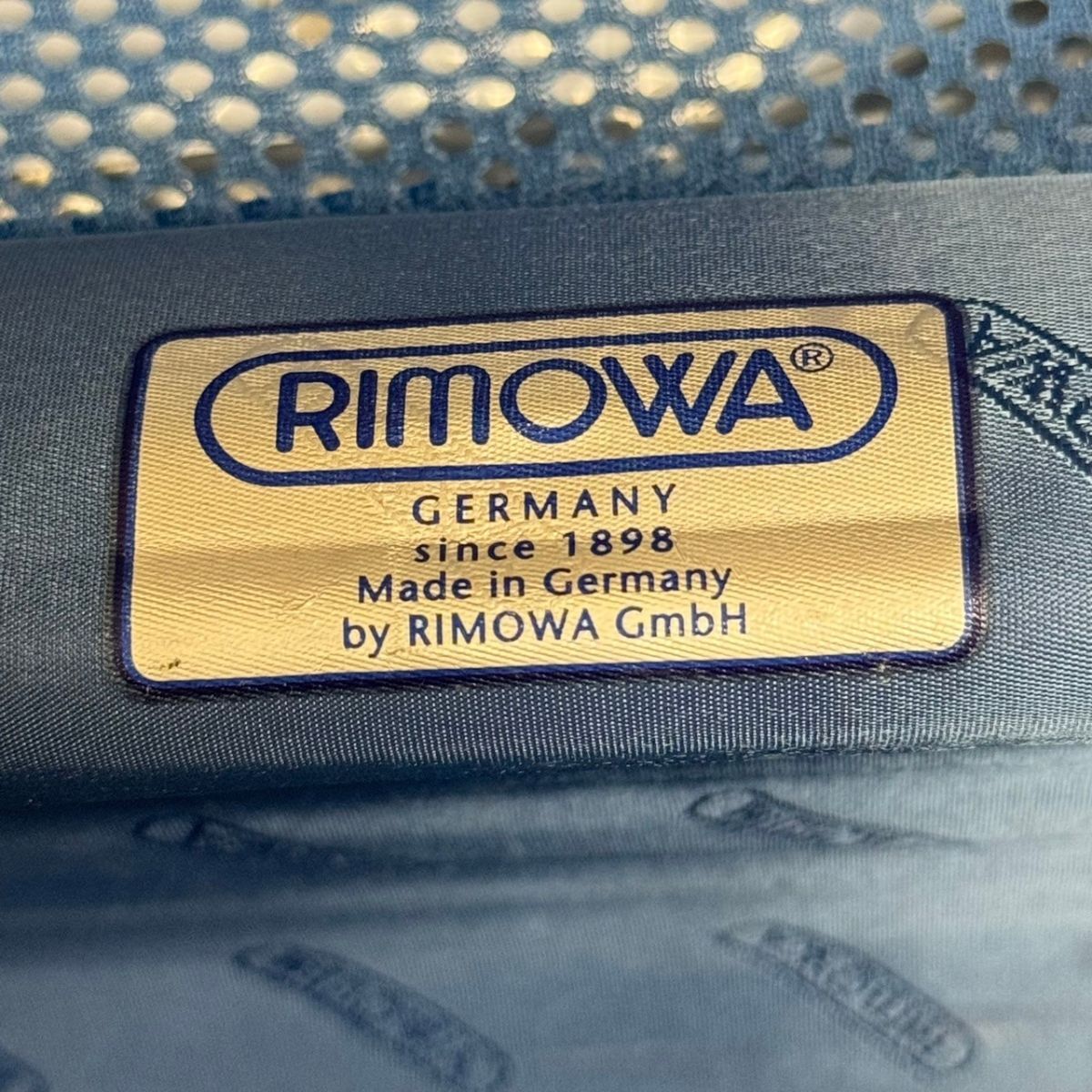 D811-O50-165 RIMOWA リモワ 9295200904377 キャリーケース キャリーバッグ スーツケース シルバー ダイヤル式 約高56×横35×マチ約18cm⑥