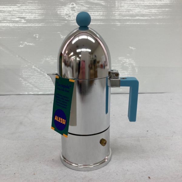 E125-K51-693 ALESSI アレッシィ La cupola ラ クーポラ エスプレッソ コーヒーメーカー 9095 箱/説明書付き ②の画像3