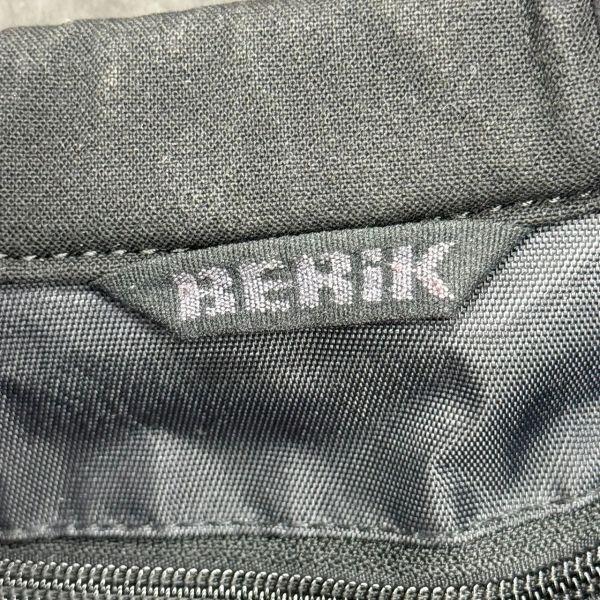 F823-D5-520 BERIK Berik leather jacket men's 48 Rider's bike wear original leather black shoulder elbow protector attaching ②