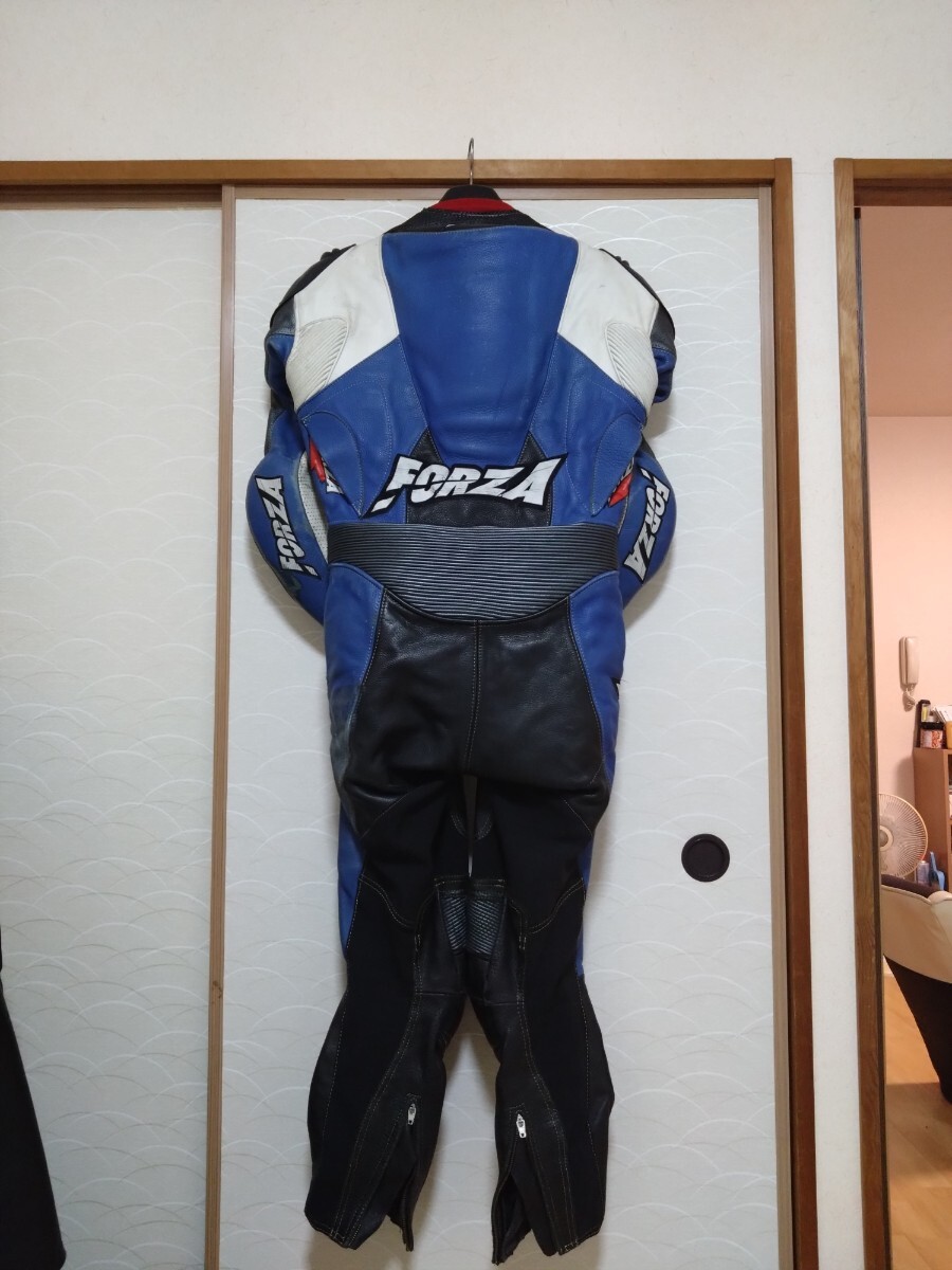 FORZA レーシングスーツ 革ツナギ サイズL まだ着れますが状態悪いのでジャンク扱いでの画像2