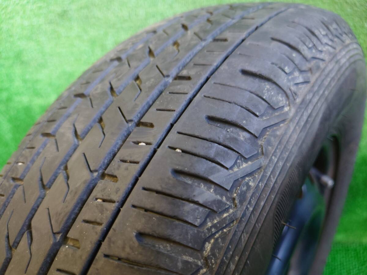 ブリヂストン R710 145/80R12 80/78N LT ダイハツ 純正ホイール 12×4J 夏タイヤ付4本 中古 売切!!_画像7