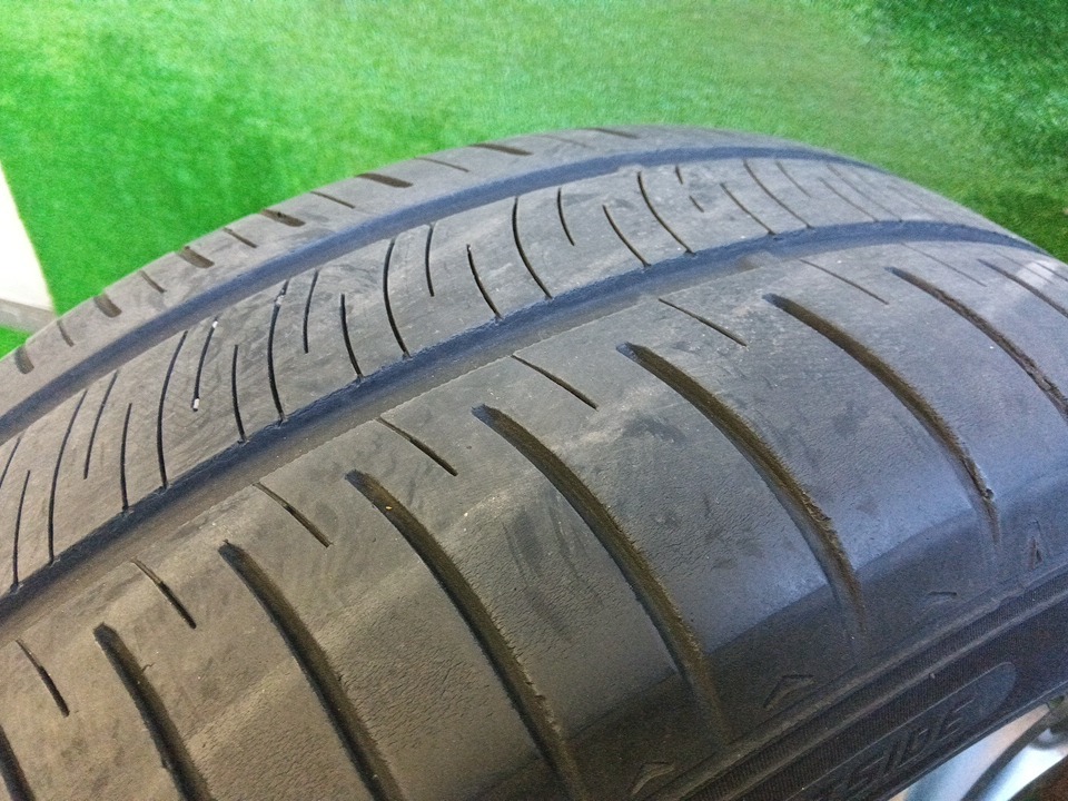 ダンロップ RV505 205/60R16 社外 BALMINUM 16×6.5J 夏タイヤ付4本 プリウスα等に 中古 売切!!の画像8