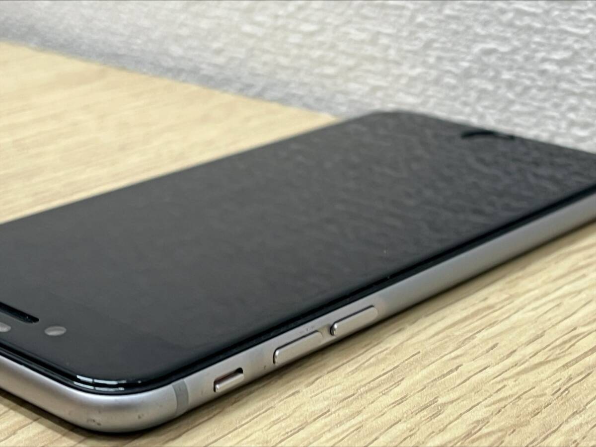 #3678B Apple iPhone6 16GB スペースグレイ MG472J/A バッテリー:97% 利用制限なし Softbank 動作確認済 BLACK LABEL ケース付きの画像2