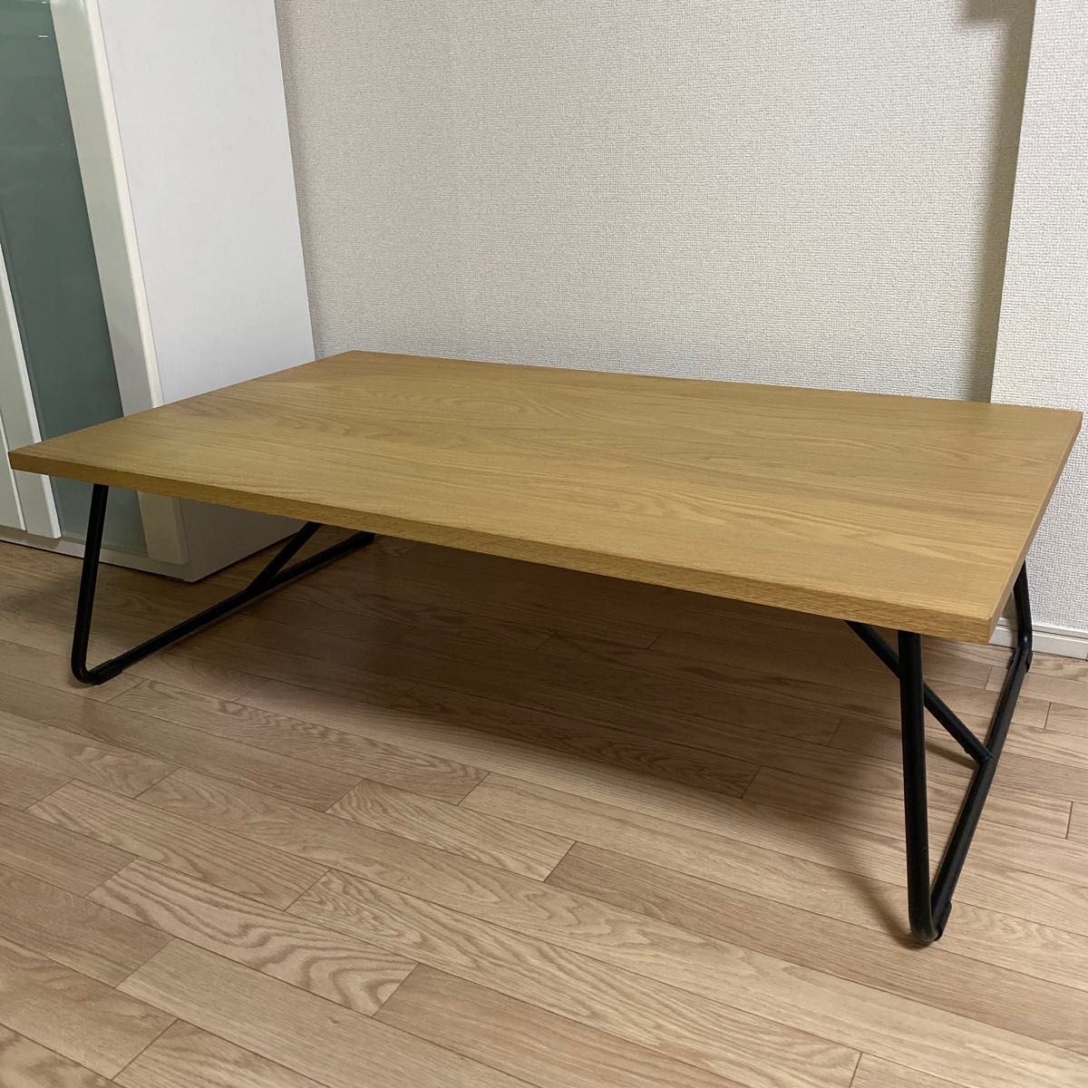 無印良品 折りたたみ ローテーブル 幅120cm オーク材|Yahoo 無印良品 折りたたみ ローテーブル 幅120cm オーク材|Yahoo