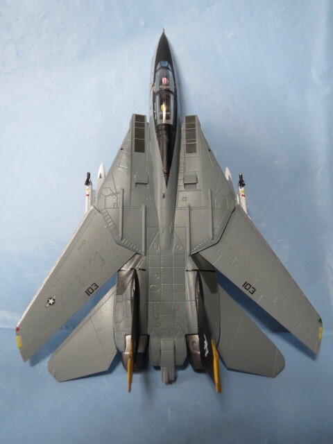 【リペイント完成品】1/144 『 GRUMMAN F-14B TOMCAT 』(VF-103) "ジョリーロジャーズ" AA-103 60th Anniversary_画像5