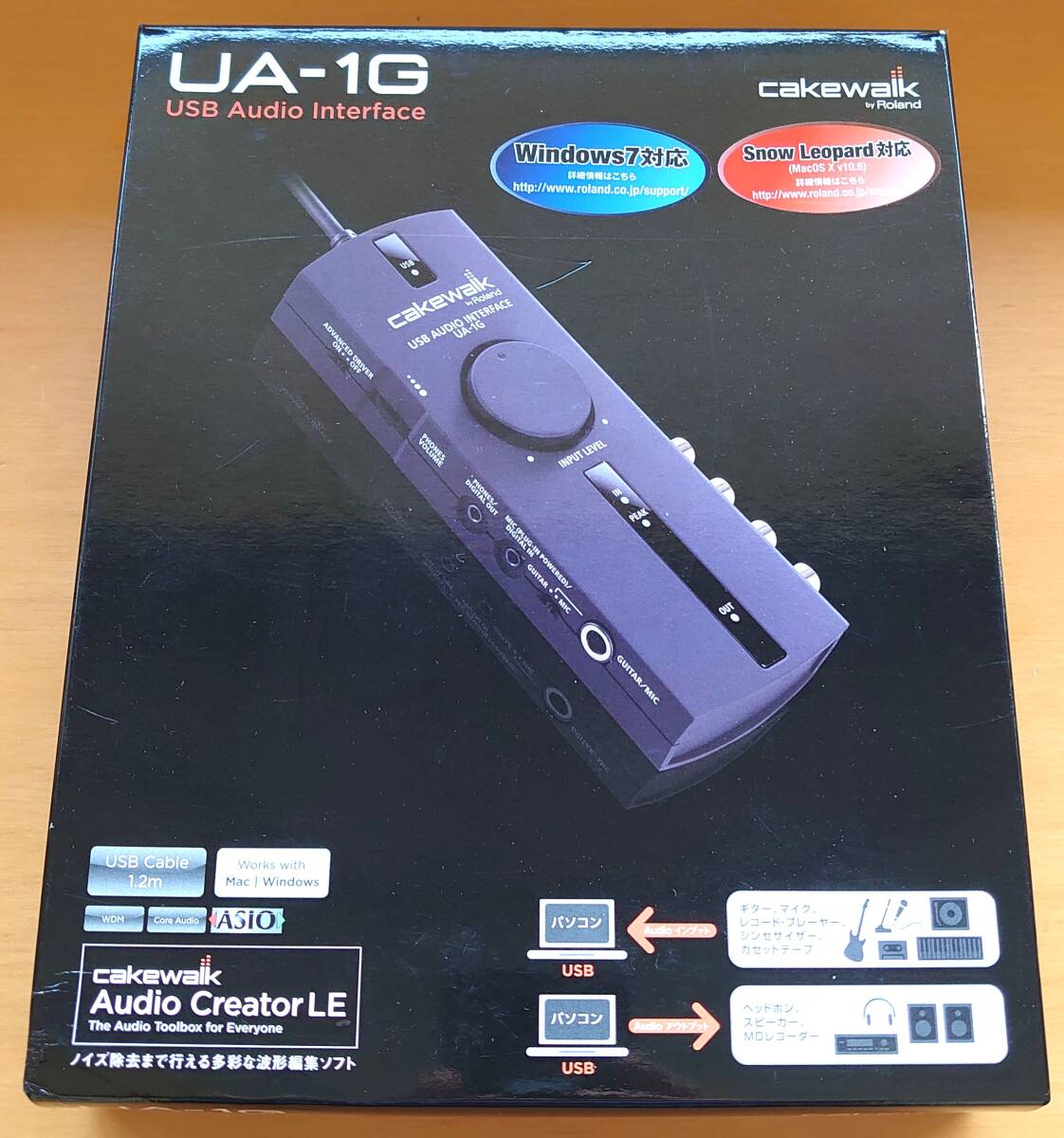 EDIROL USBオーディオ・インターフェース UA-1Gの画像1
