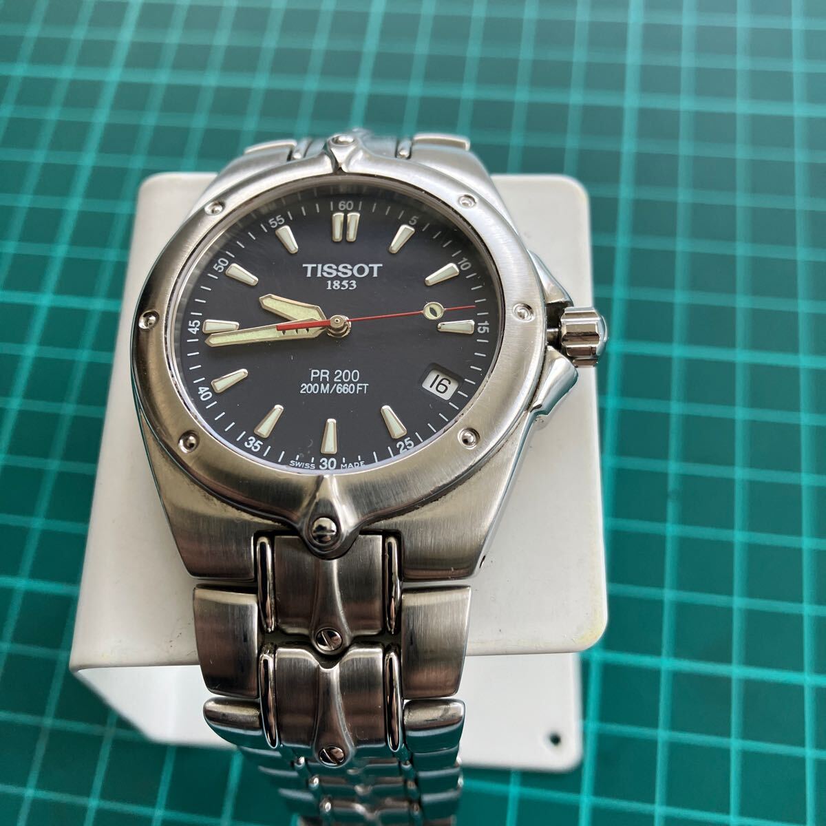 TISSOT PR200 稼働品 訳ありの画像1