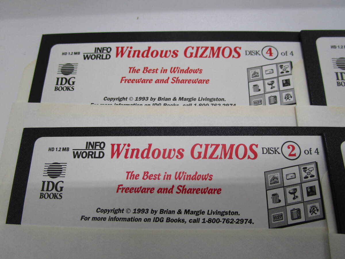 INFO WORLD WINDOWS GIZMOS　2HD PC-9800シリーズ？ 現状品 （6FF6_画像3