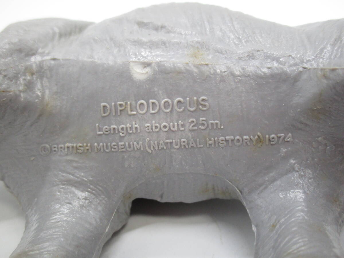大英博物館　特大　ディプロドフォーカス　恐竜　フィギュア　ソフビ　最大全長51㎝　現状品　送料710円　クラフトシート梱包（3002F_画像5