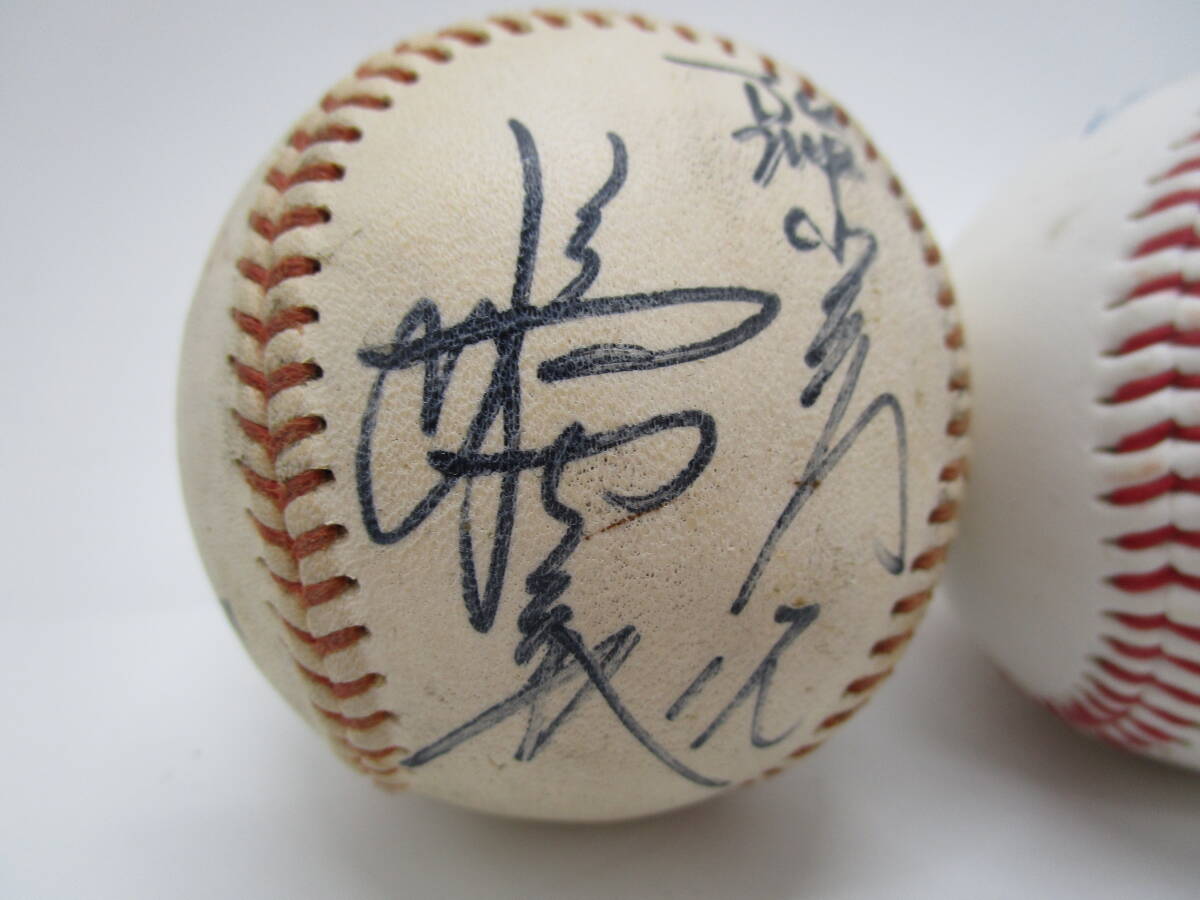 .?? autograph ball details unknown 12 number? ANGEL Buffalo z55 number 2 piece set present condition goods (MCXZA