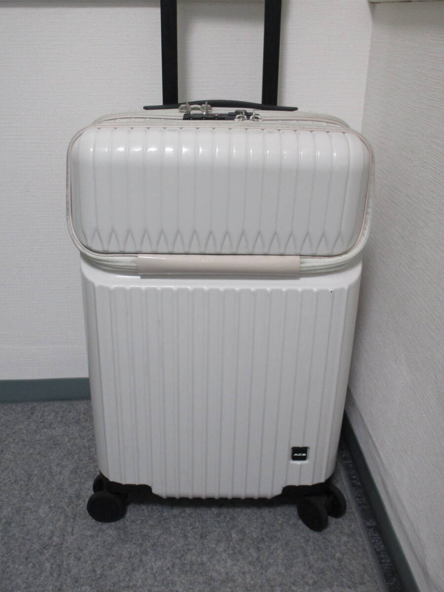 ACE　エース　トラベル　キャリーバッグ　旅行バッグ　スーツケース　55ｘ35ｘ25ｃｍ　クラフトシート梱包　(ROFNJH_画像2